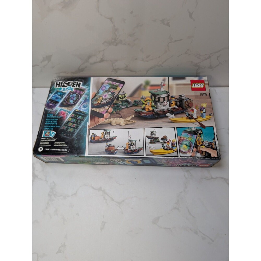 LEGO Hidden Side 70419 Wrecked Shrimp Boat Retired Sealed Set 310 Pieces